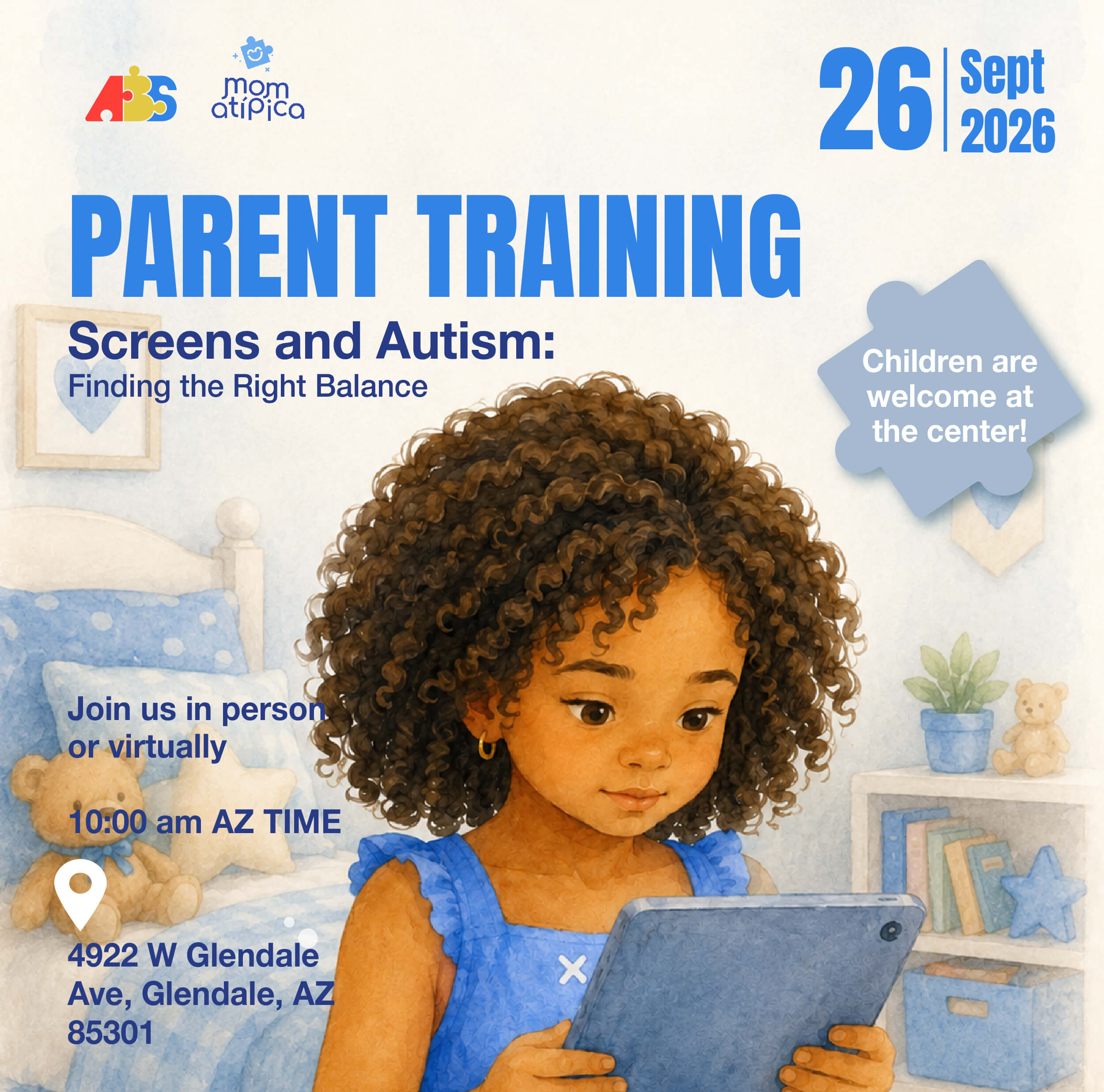 Screens and Autism parent training